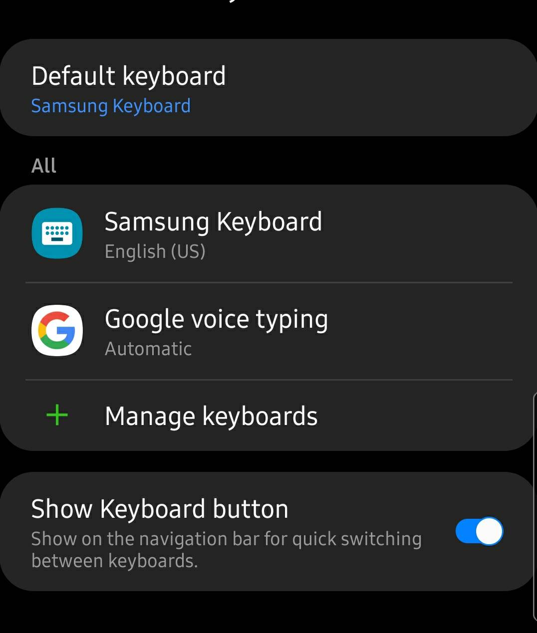 Solved: no voice to text on Samsung keyboard? - Samsung Members