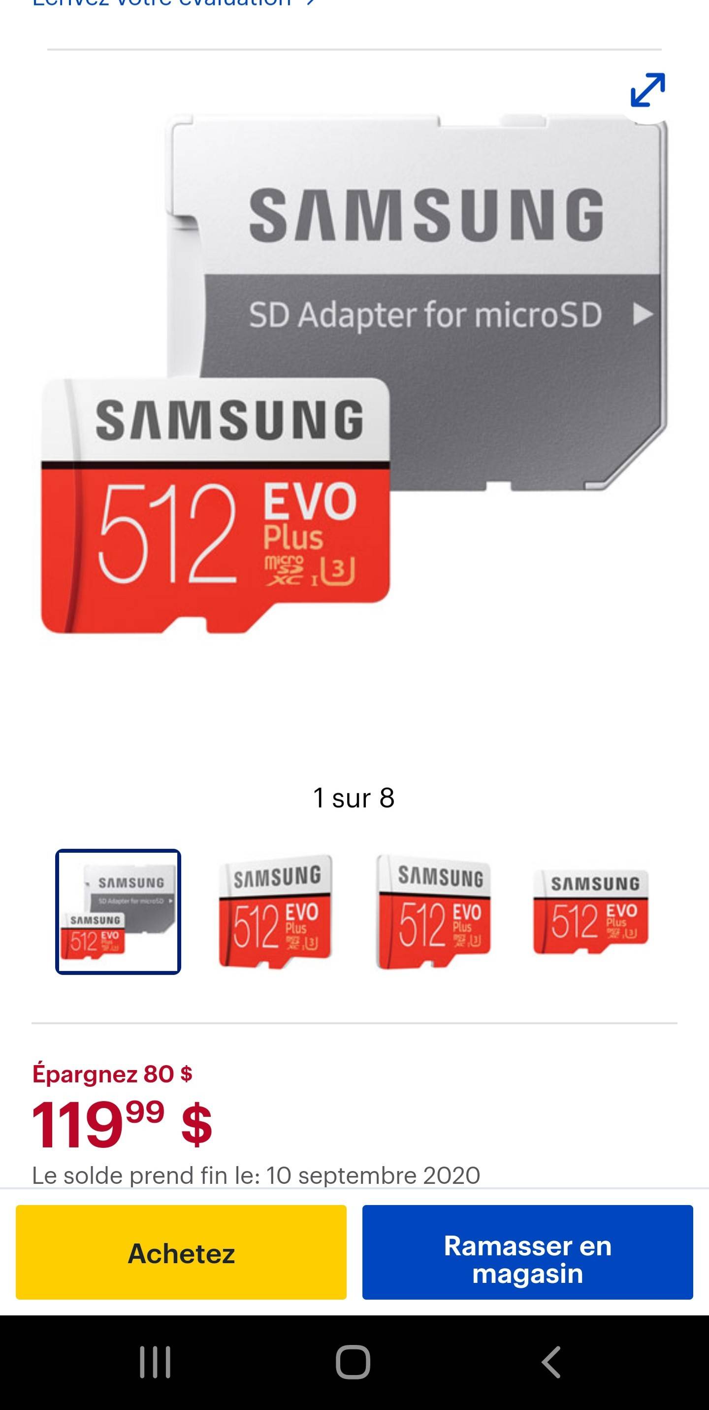 samsung s9... max size of micro sd card is 400 go? - Samsung Members