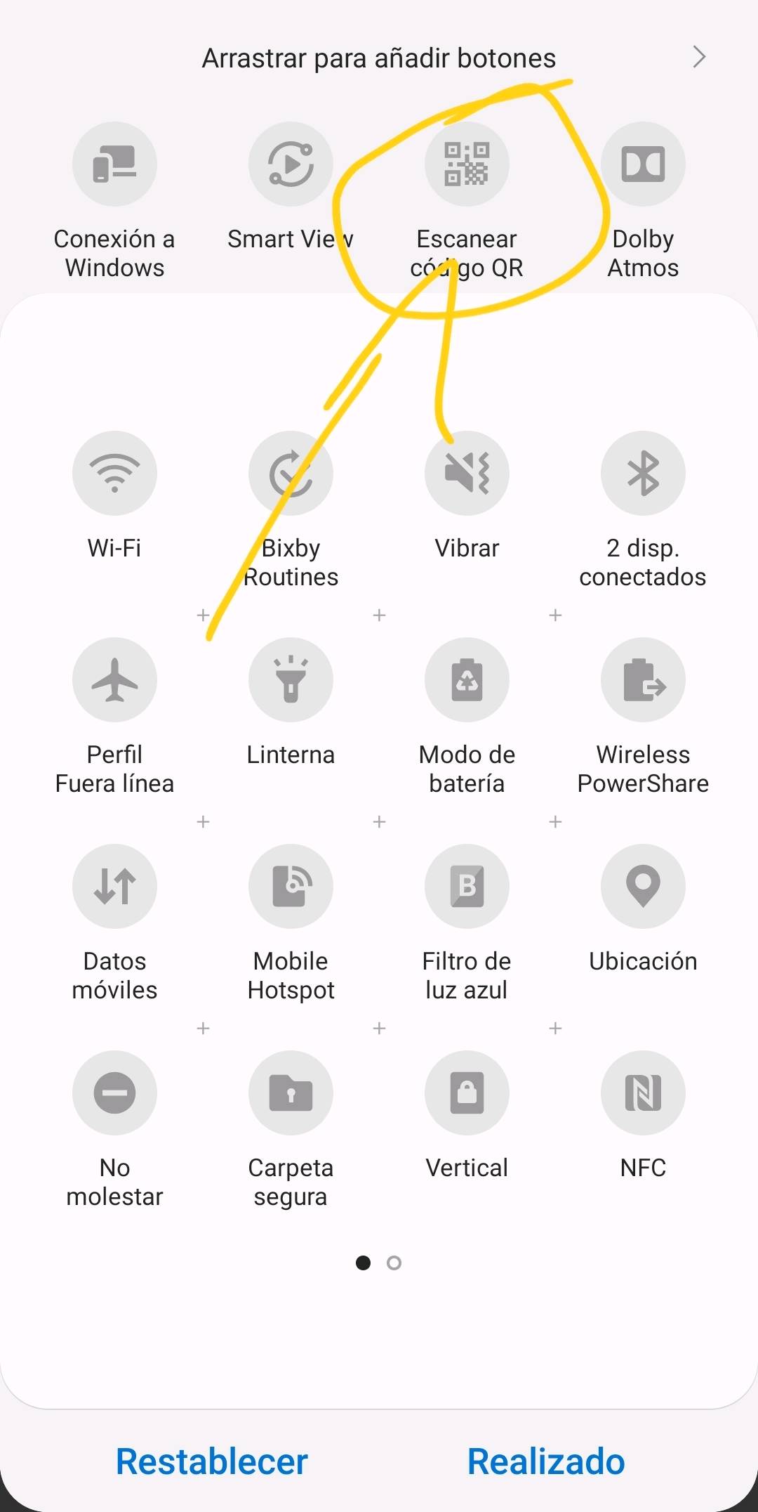 qr code samsung m30s