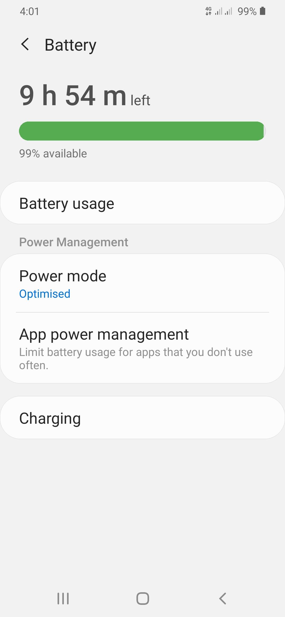 Galaxy A50 battery backup Samsung Members
