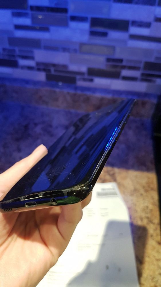 Swollen battery caused S8 PLUS cracked screen and ... - Samsung Members