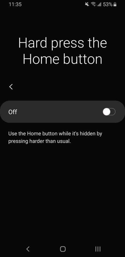 Hard press home button bug (S8) - Samsung Members