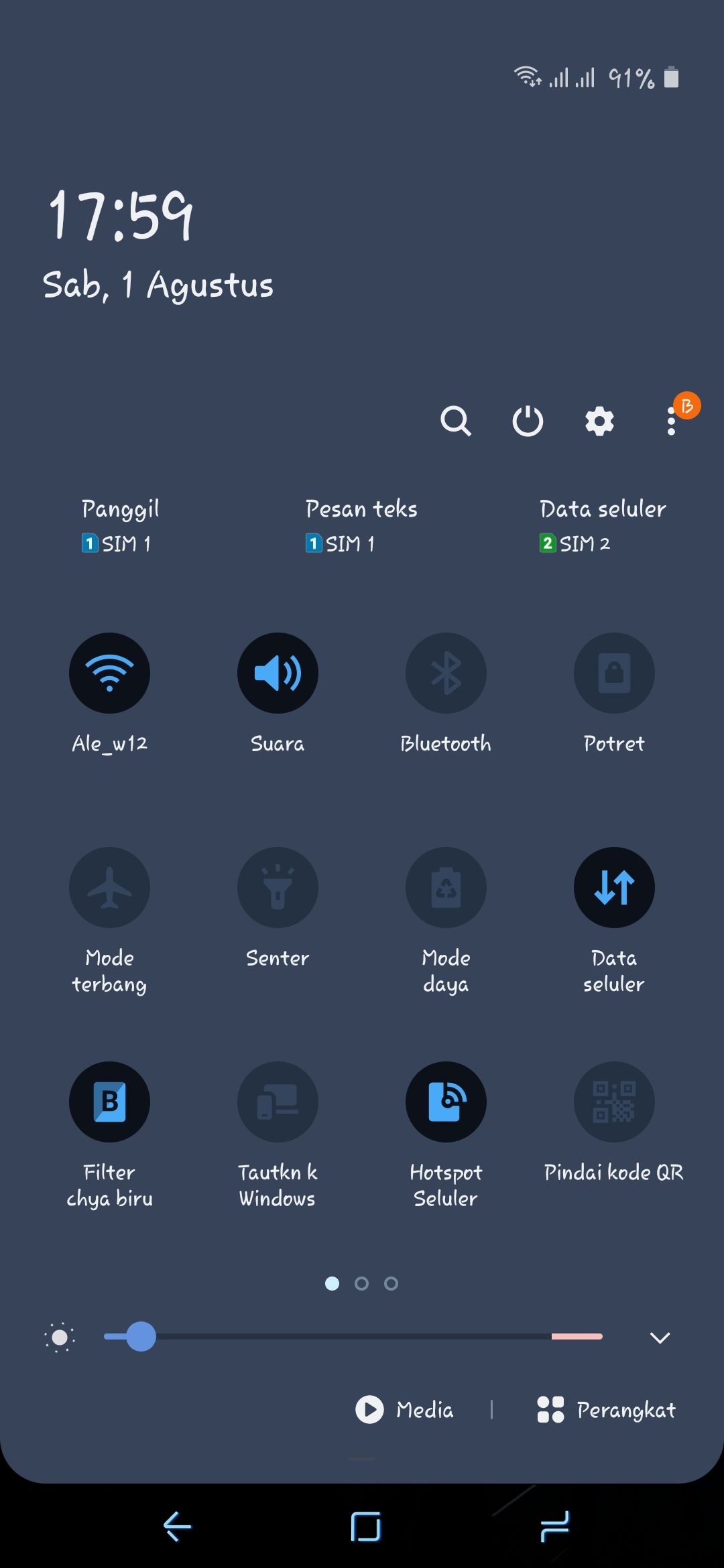 A50 wifi dan hotspot hidup bersamaan Samsung Members