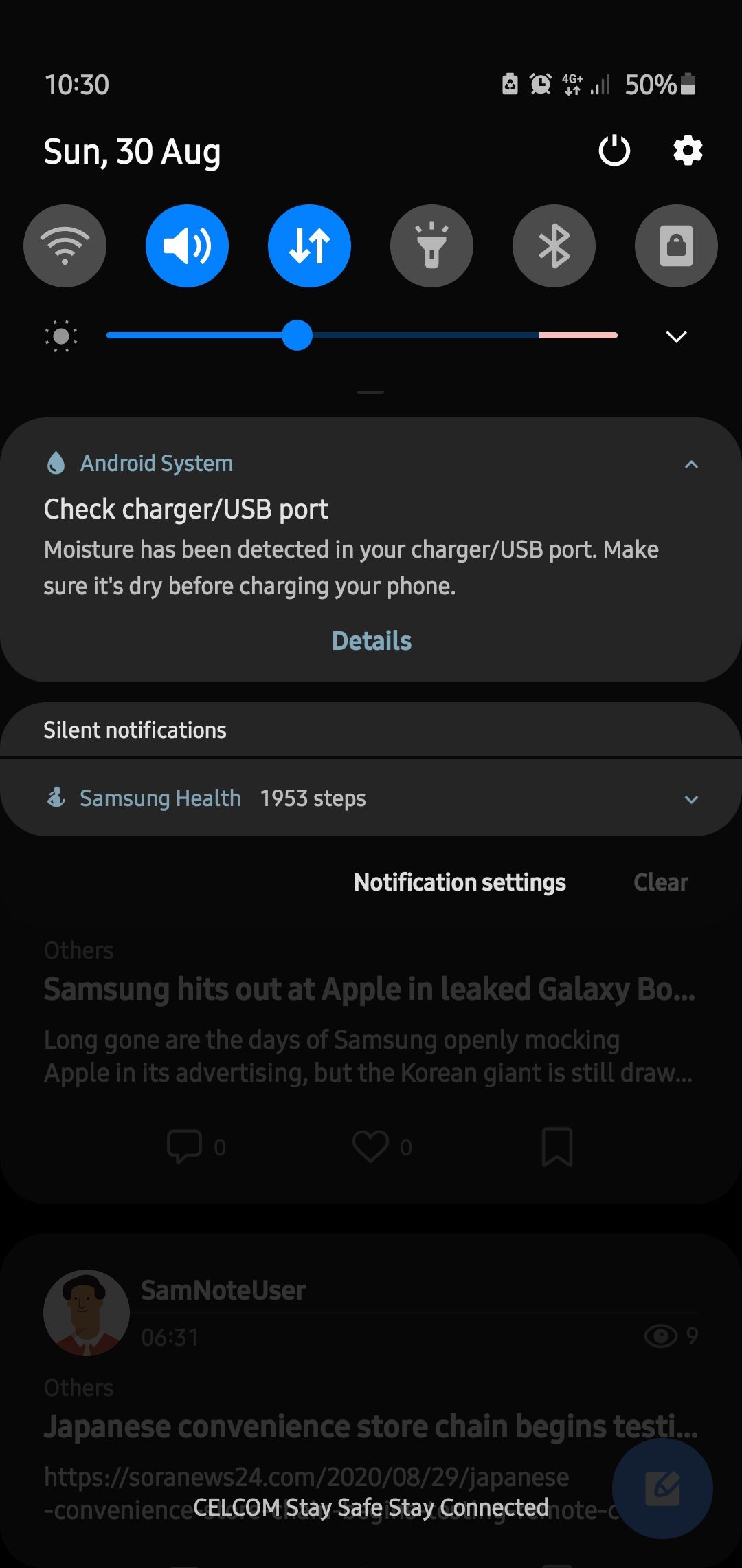 Moisture Problem Samsung Members