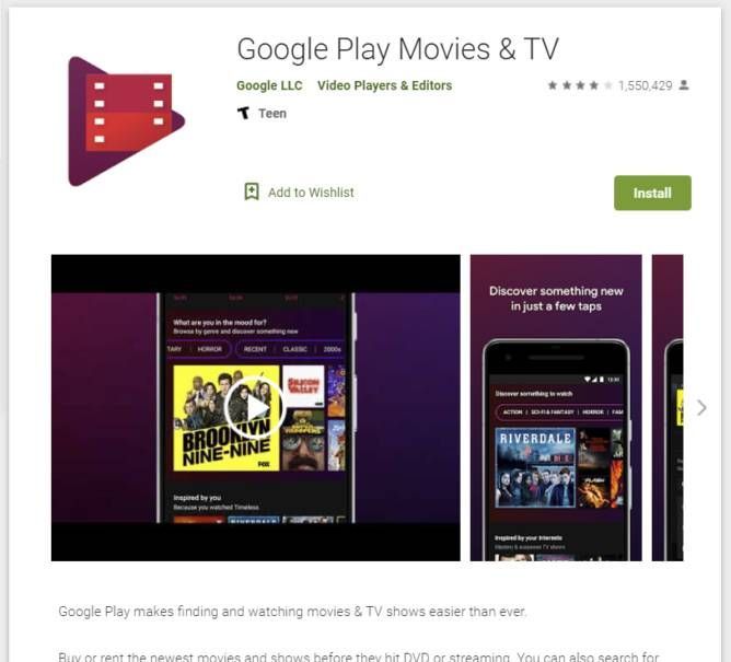 Google Play Movies Tv Is Now Google Tv Samsung Members
