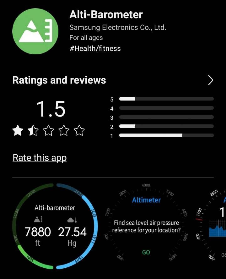 AltiBarometer Samsung App Samsung Members