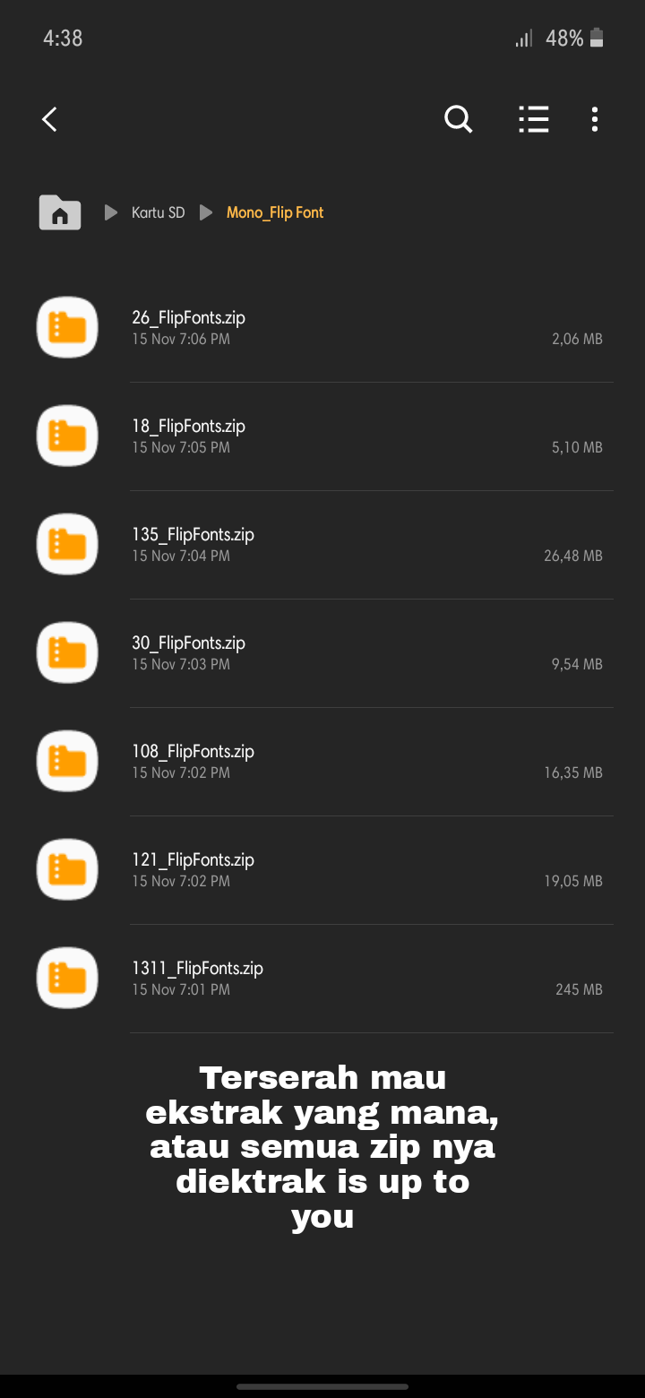 Bagi Bagi Font Gratis Revisi Samsung Members