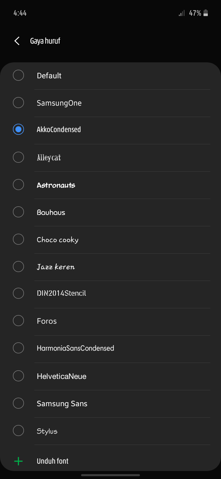 Bagi Bagi Font Gratis Revisi Samsung Members