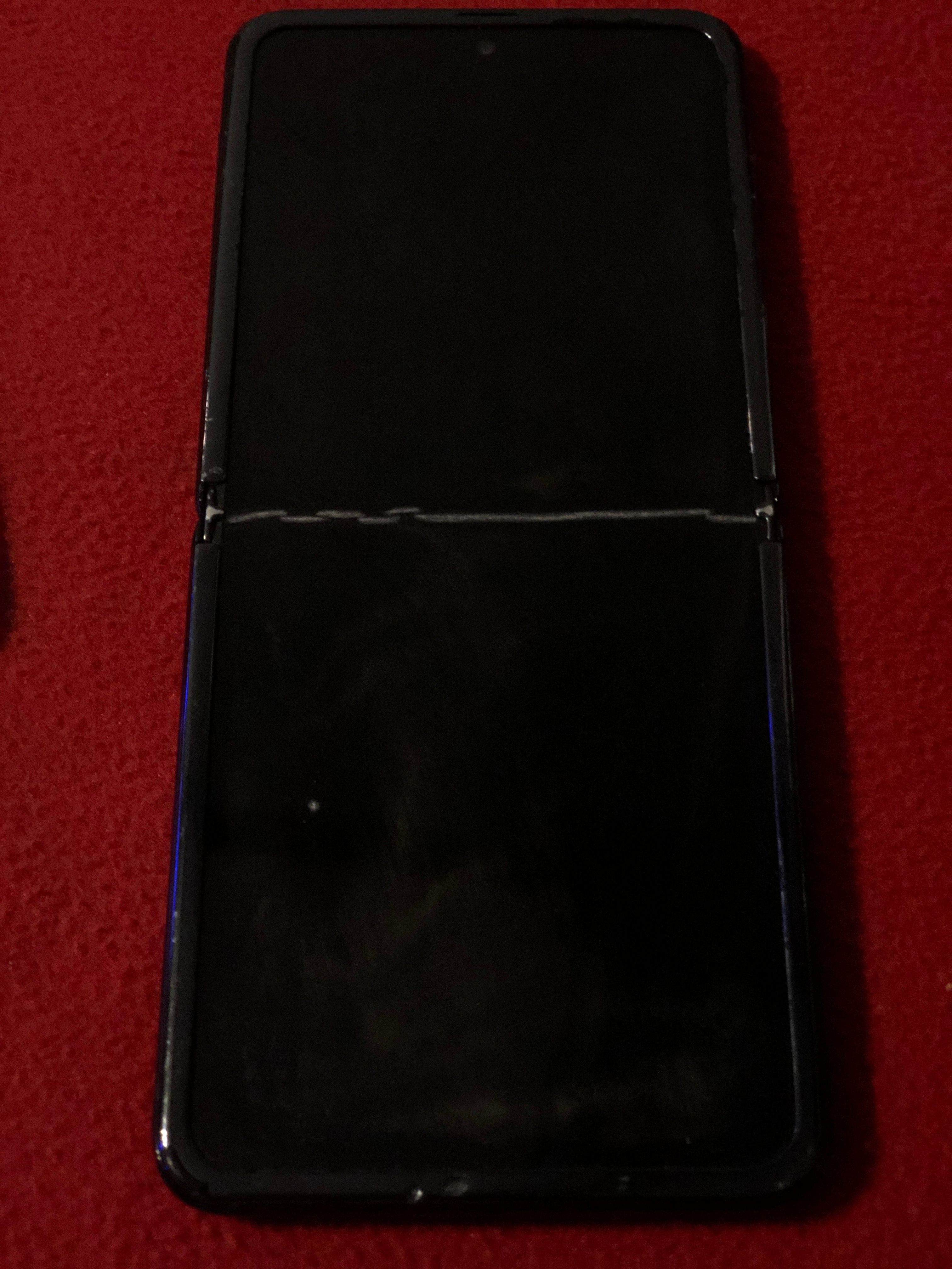 samsung z flip broken screen