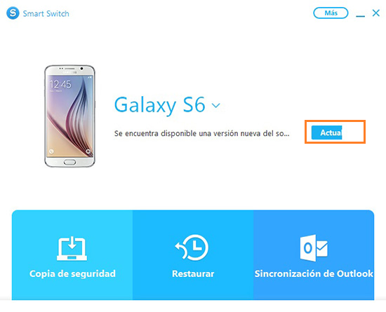 Fuente: https://www.samsung.com/co/support/mobile-devices/galaxy-s6-how-can-i-update-the-software-through-mart-switch-pc/