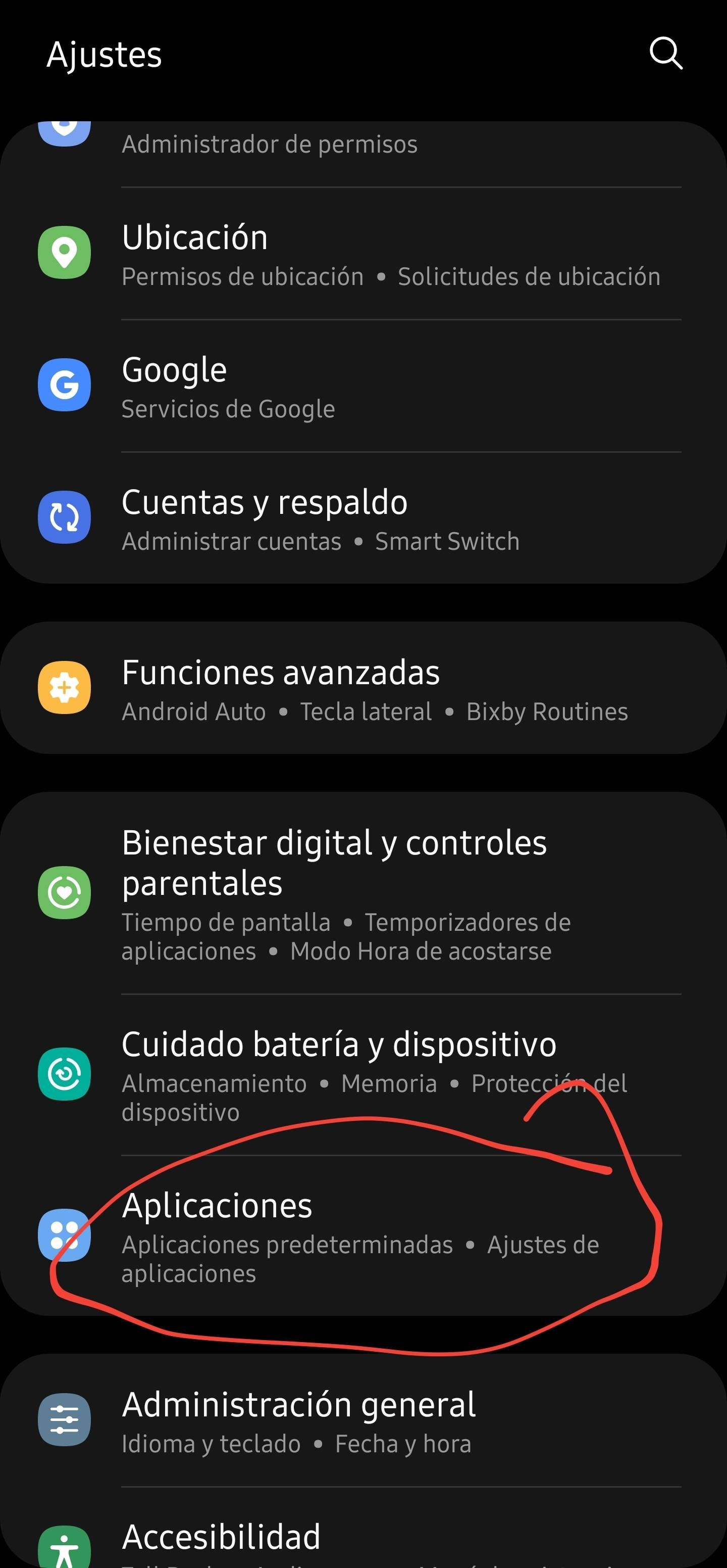 Eliminar la notificacion de buzon de voz sale