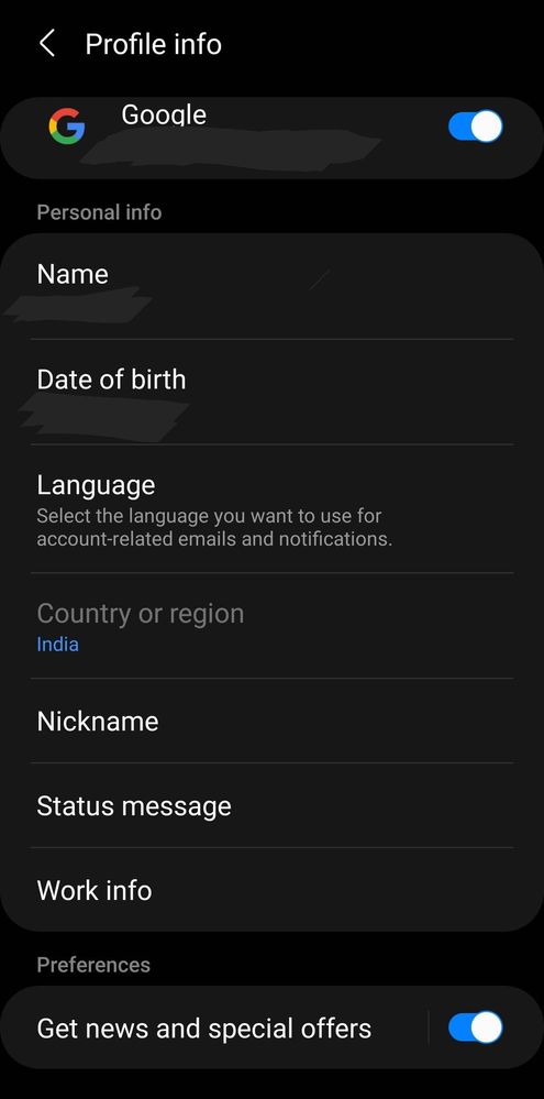 как сменить регион на samsung s22