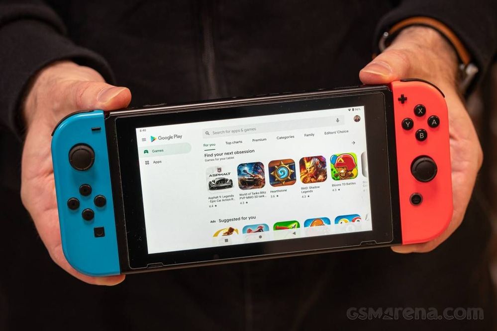 Android 10 on the Nintendo Switch is just as messy... - Samsung Members