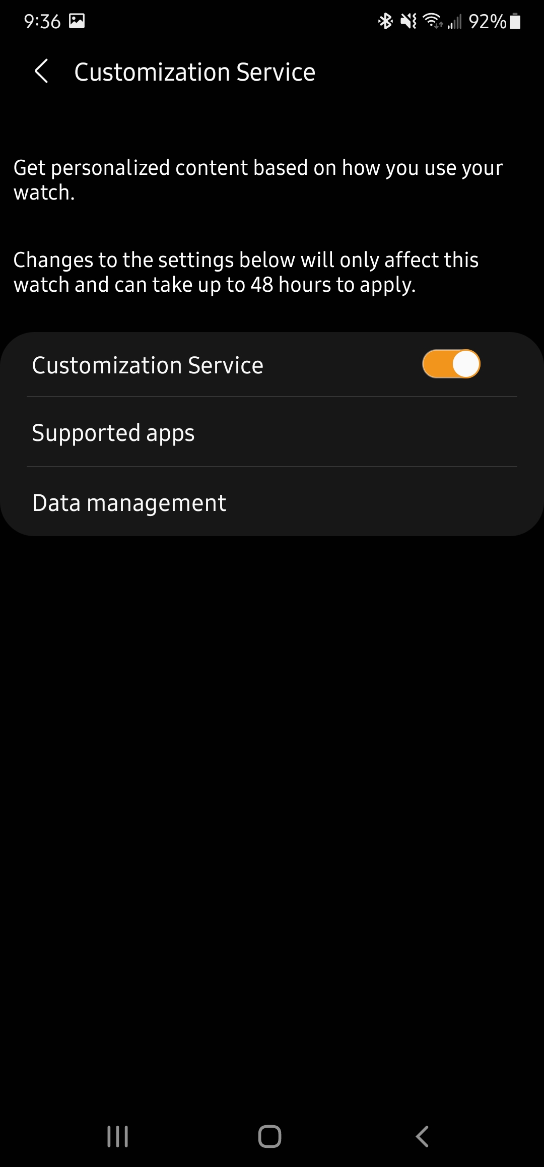 Samsung galaxy watch goodnight mode sale