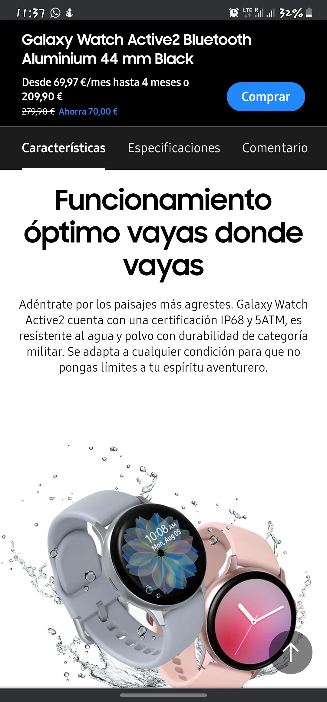 El galaxy watch active 2 - Samsung Members