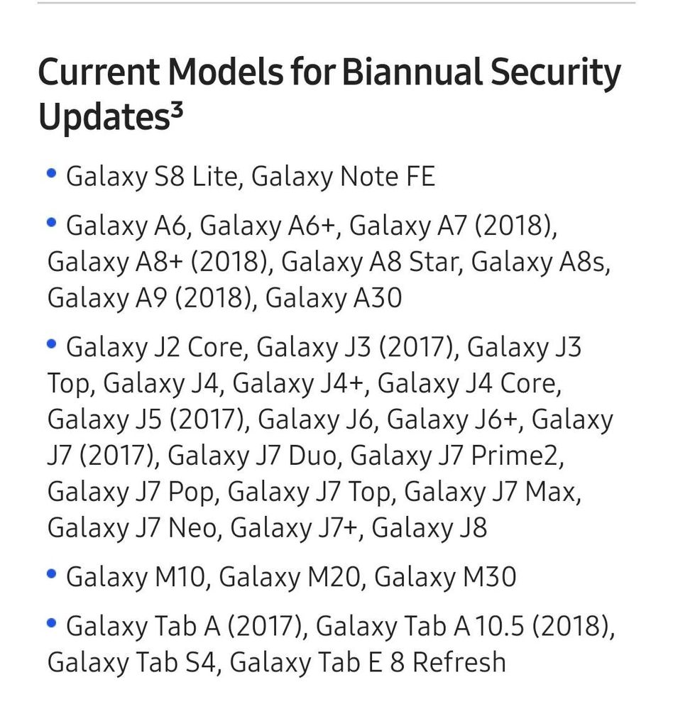 Solucionado: Galaxy A30 Pierde soporte de algunas actualizacion... - Samsung  Members