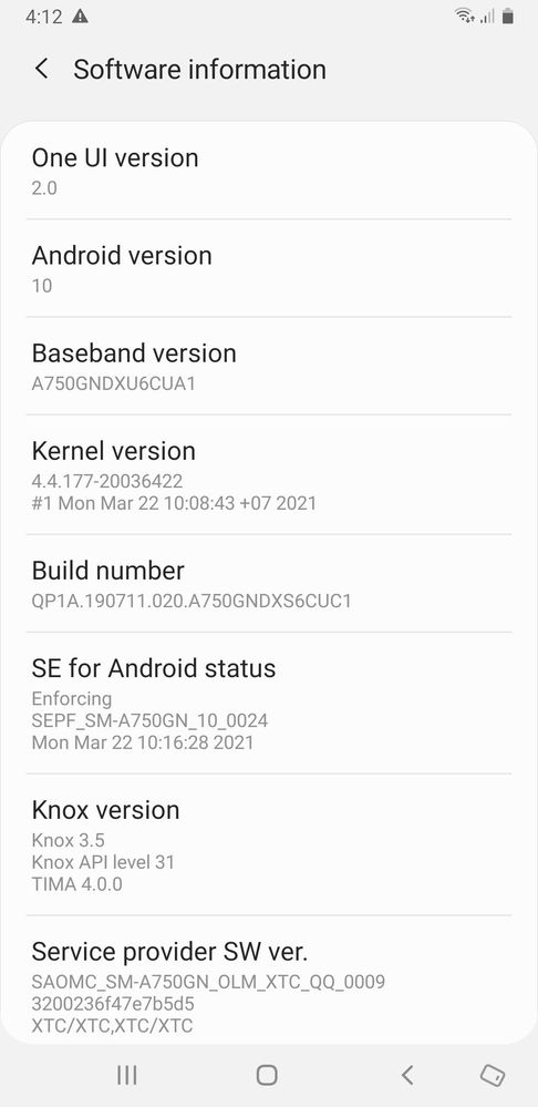 Solved: Can A7 2018 get android 11 one ui 3.0 - Samsung Members