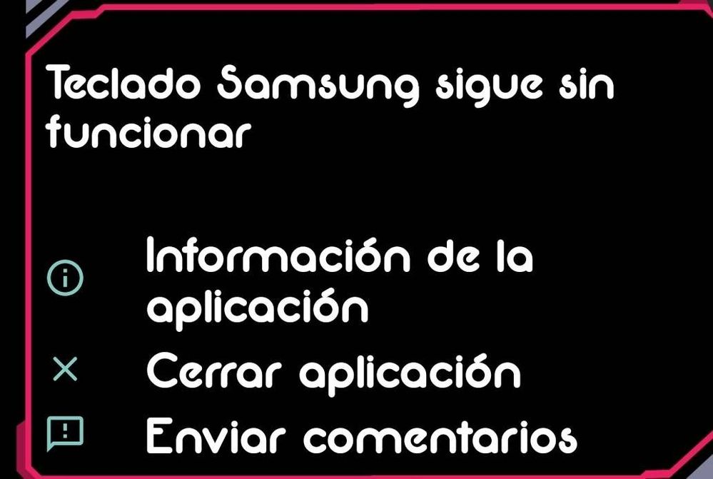 Teclado samsung - Samsung Members
