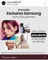 30% De Desconto Estudantes - Samsung Members