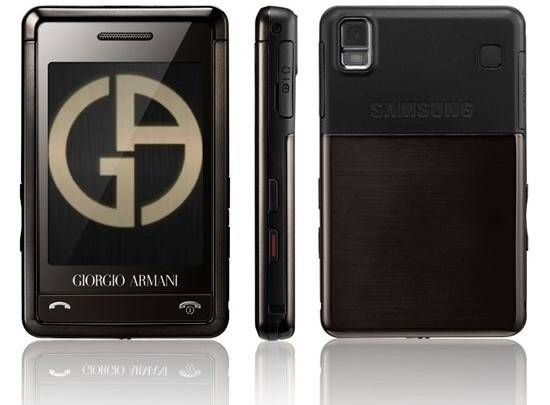 Samsung p520 shop giorgio armani