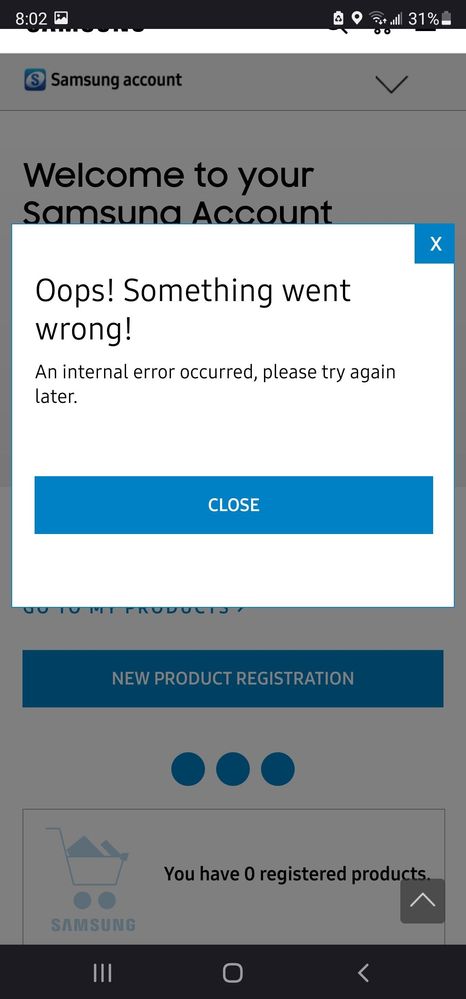 Can't edit my Samsung account - Samsung Members