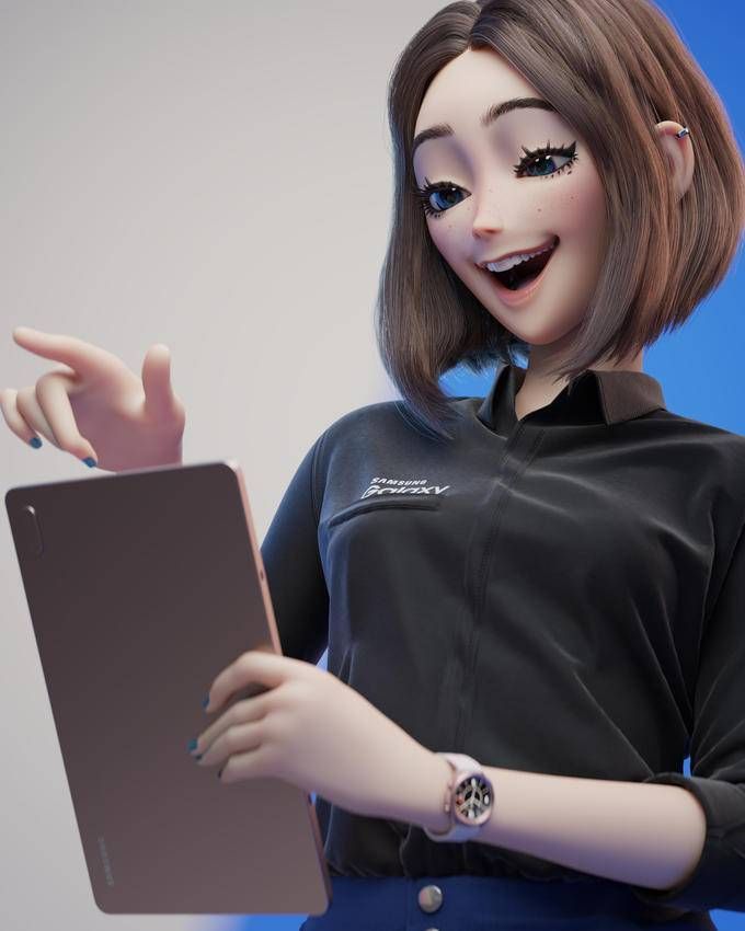 Sam, the Samsung girl is taking over the Internet - Samsung Members