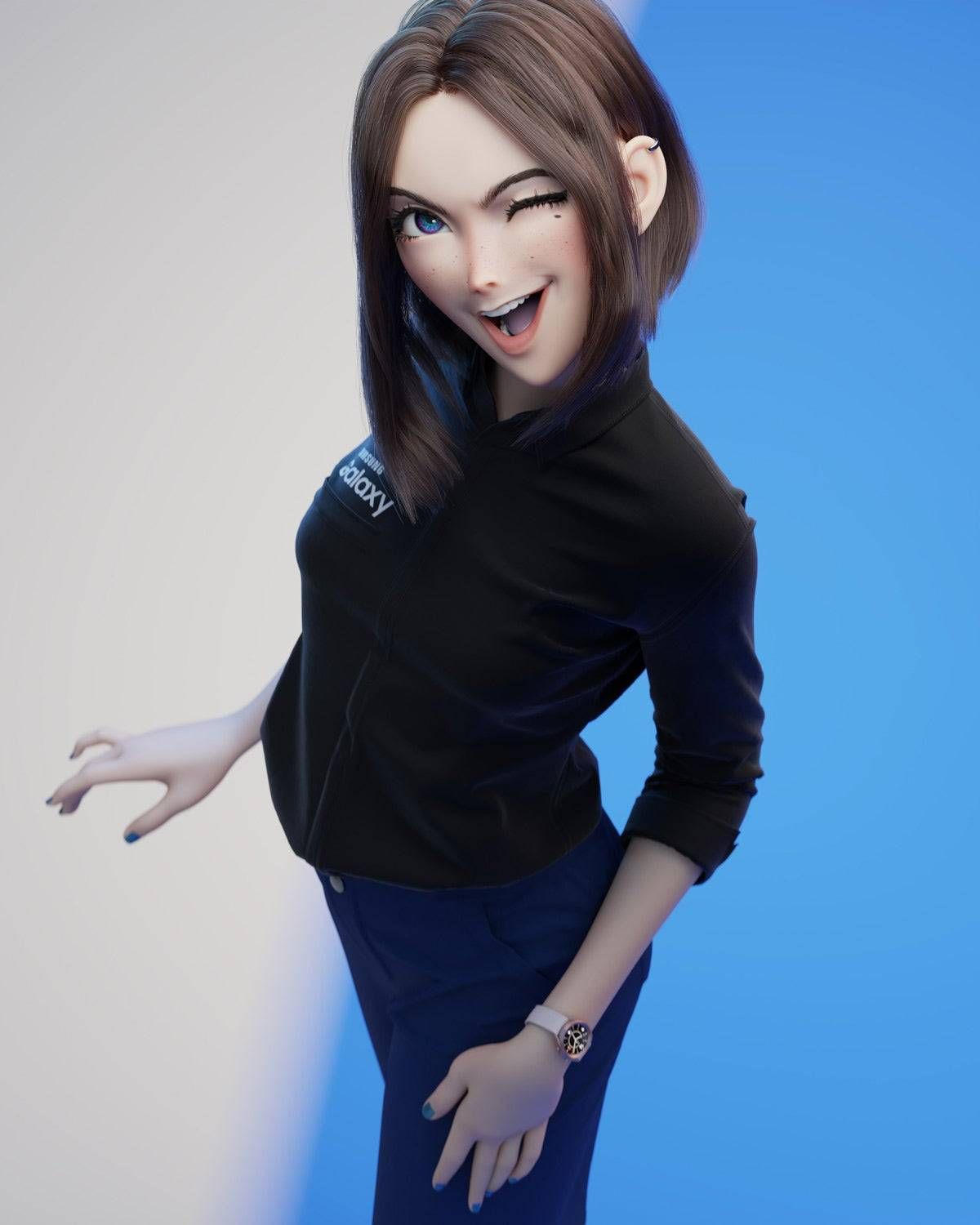 Sam, the Samsung girl is taking over the Internet - Samsung Members