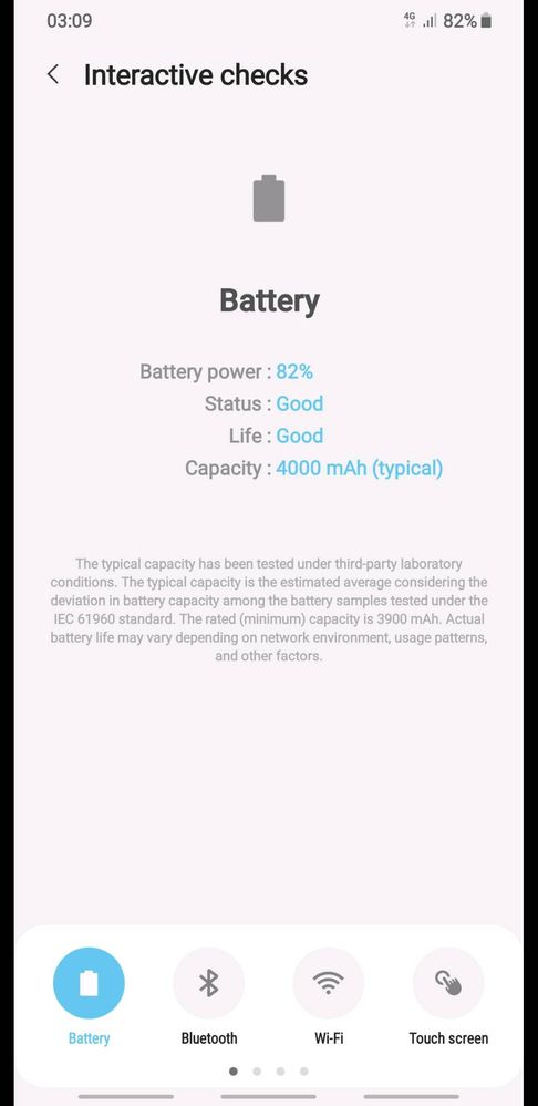 Terpecahkan: battery health - Samsung Members