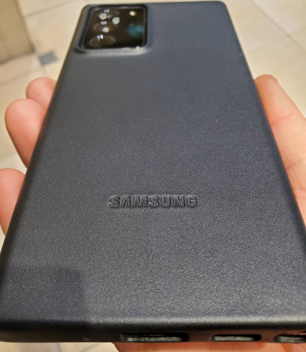 【日本未発売】純正ケース Galaxy Note20 Ultra 5G Leather Cover