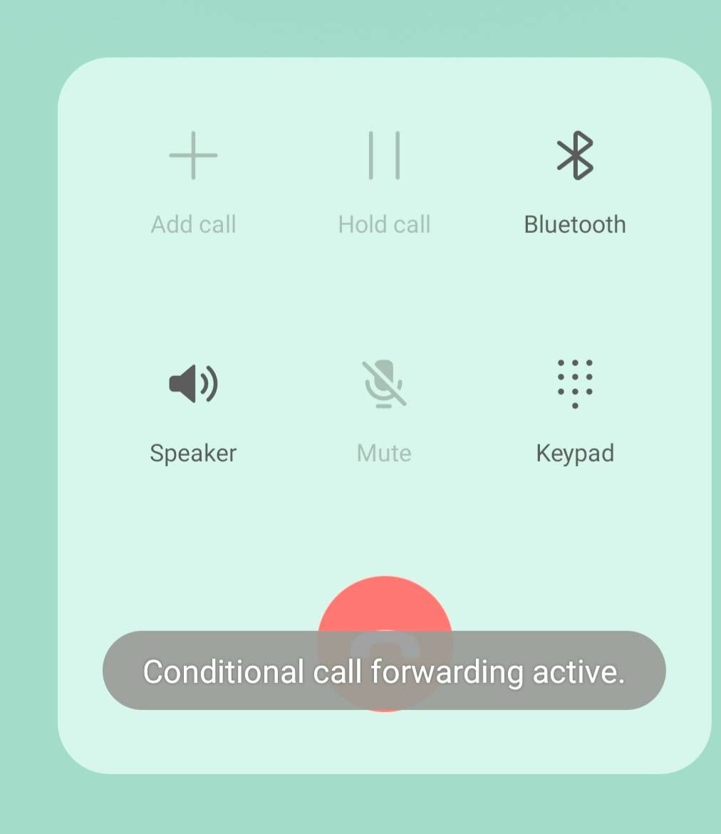 Conditional call forwarding active samsung hotsell