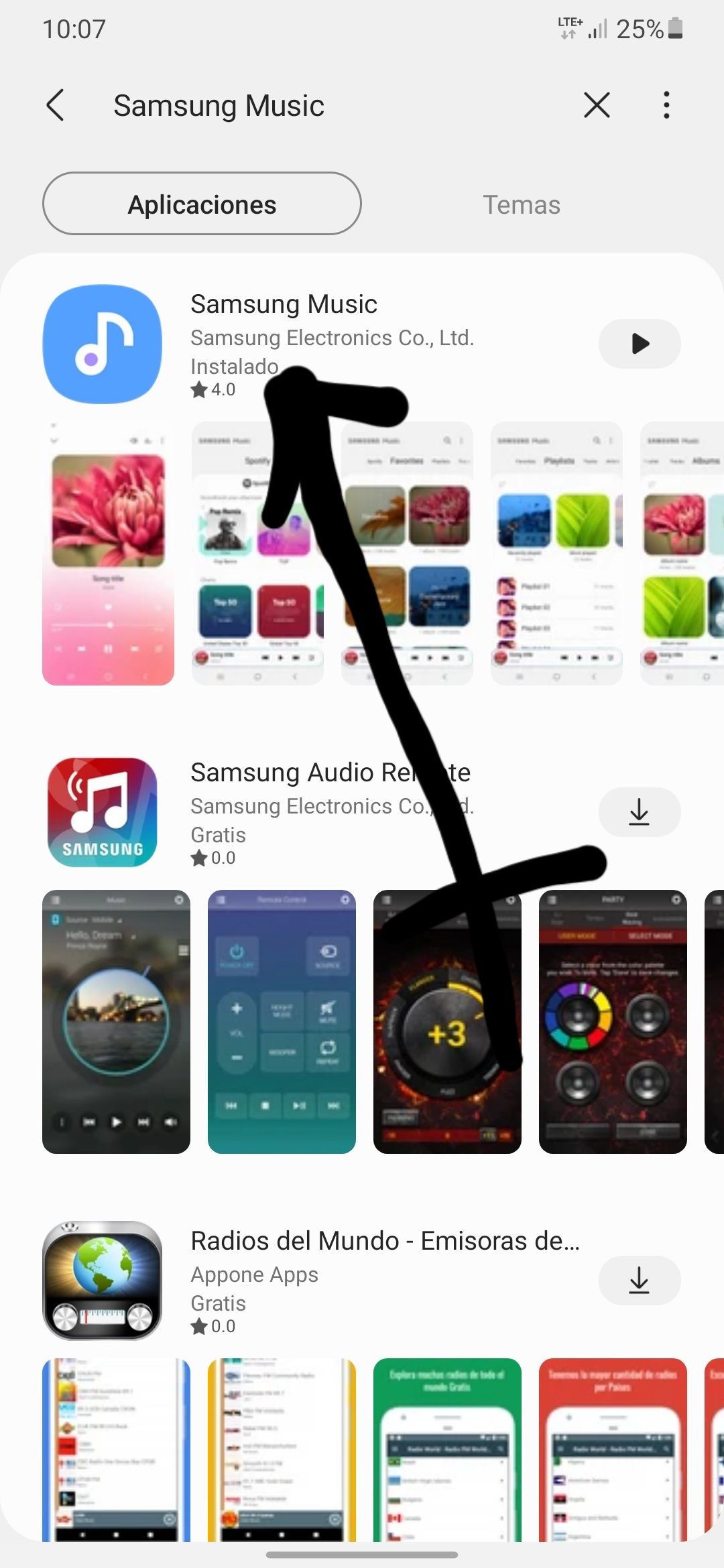No puedo instalar Samsung Música en un A02 - Samsung Members