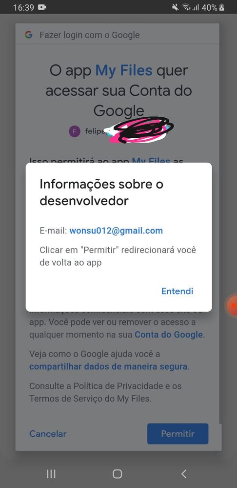 Este é o autor do tal aplicativo suspeito.