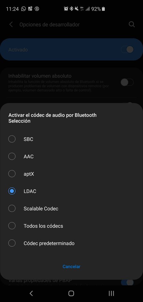 Codec Bluethooth Galaxy S10 - Samsung Members