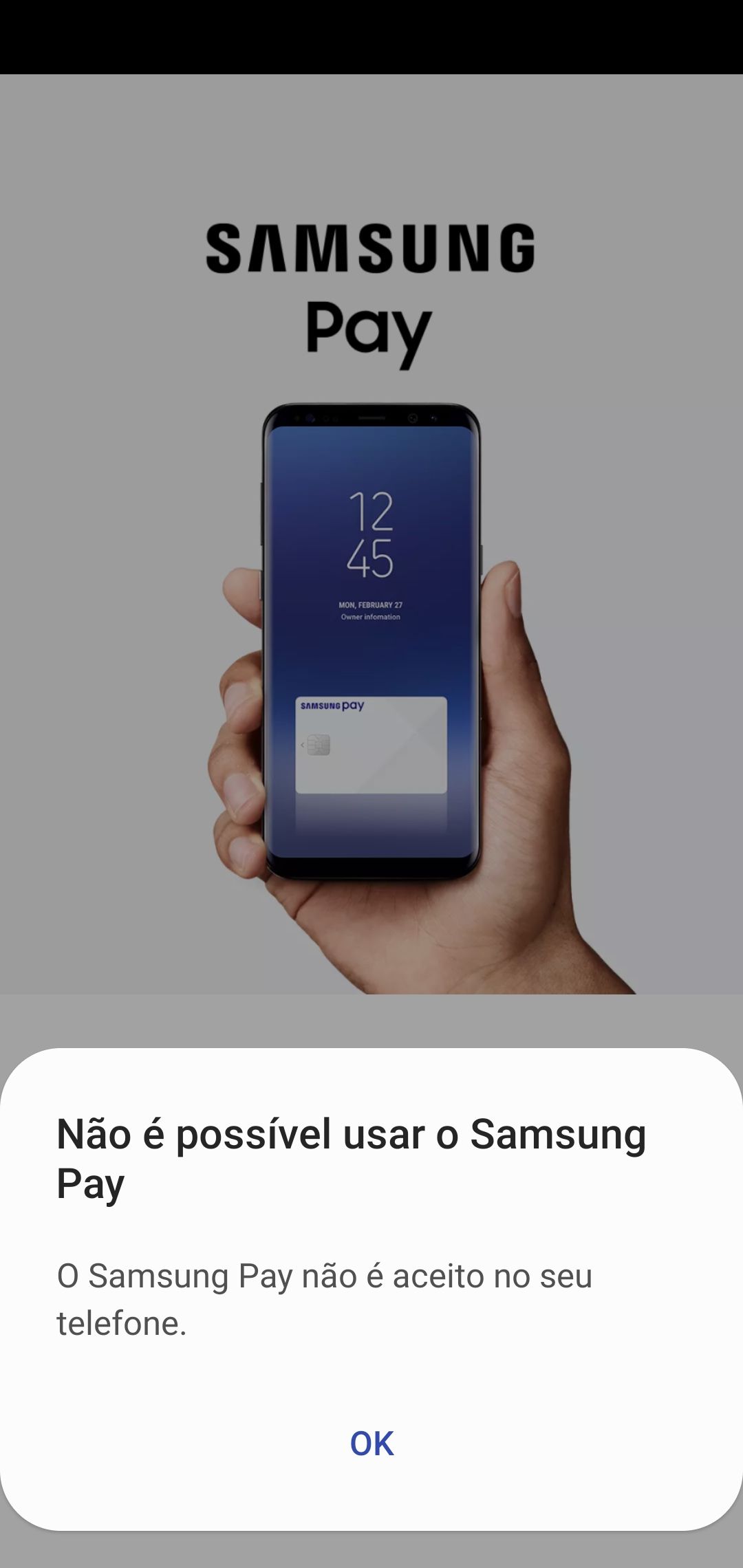 Quão seguro é o Samsung Pay?