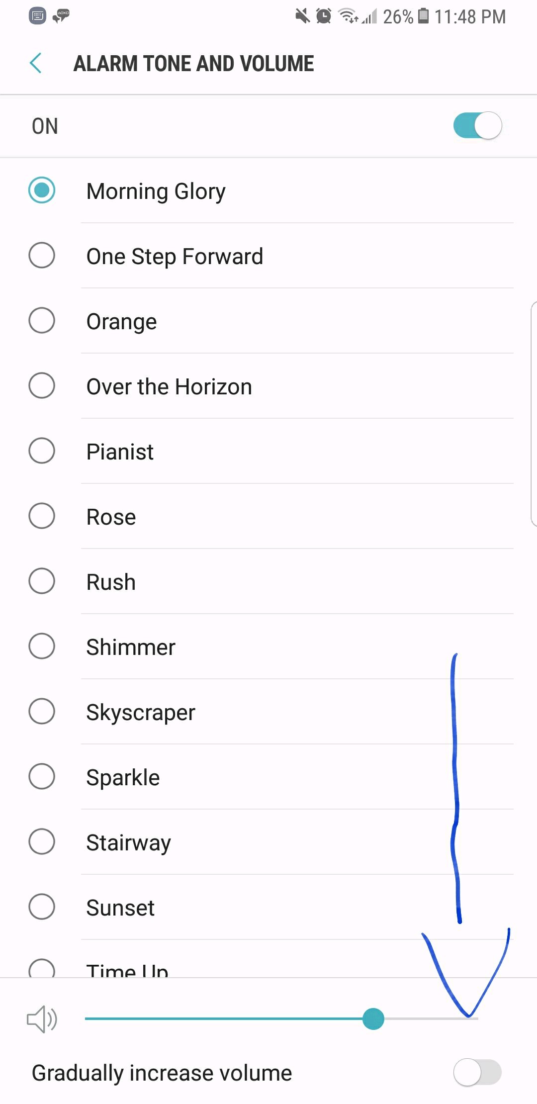 gentle wake up alaem Samsung Members