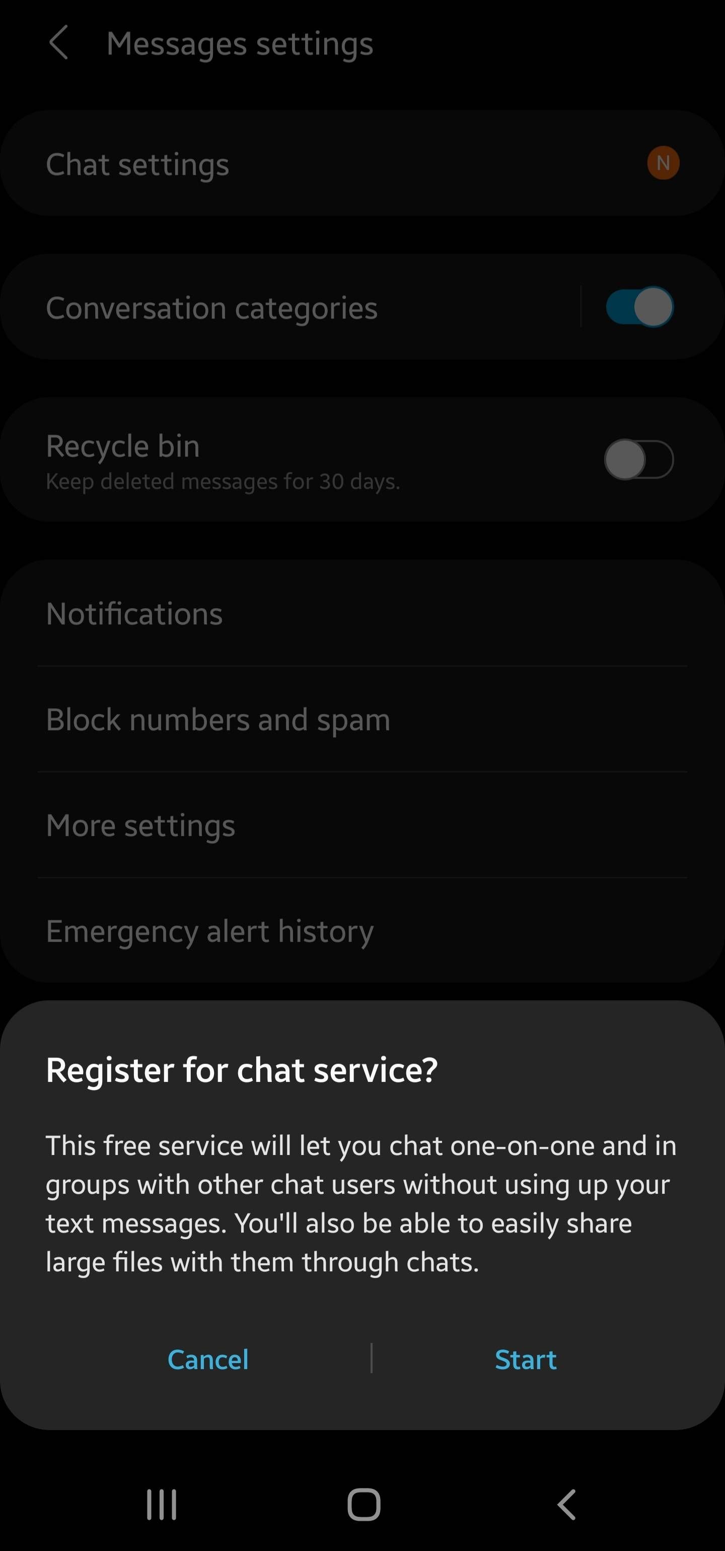 S21 Ultra Samsung Messages RCS Issue - Samsung Members