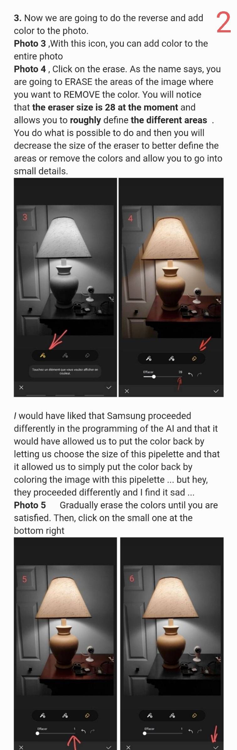 Put colors in Black and White photography Samsung Members
