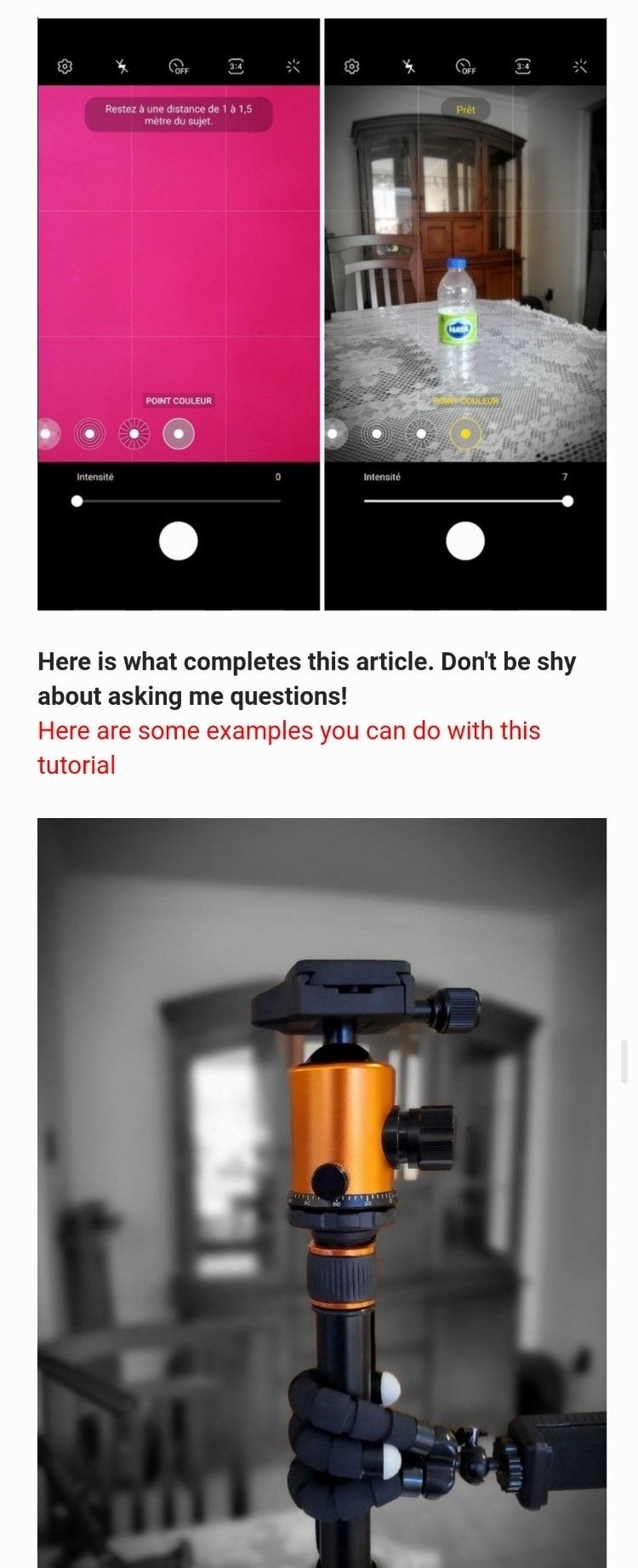 Put colors in Black and White photography Samsung Members