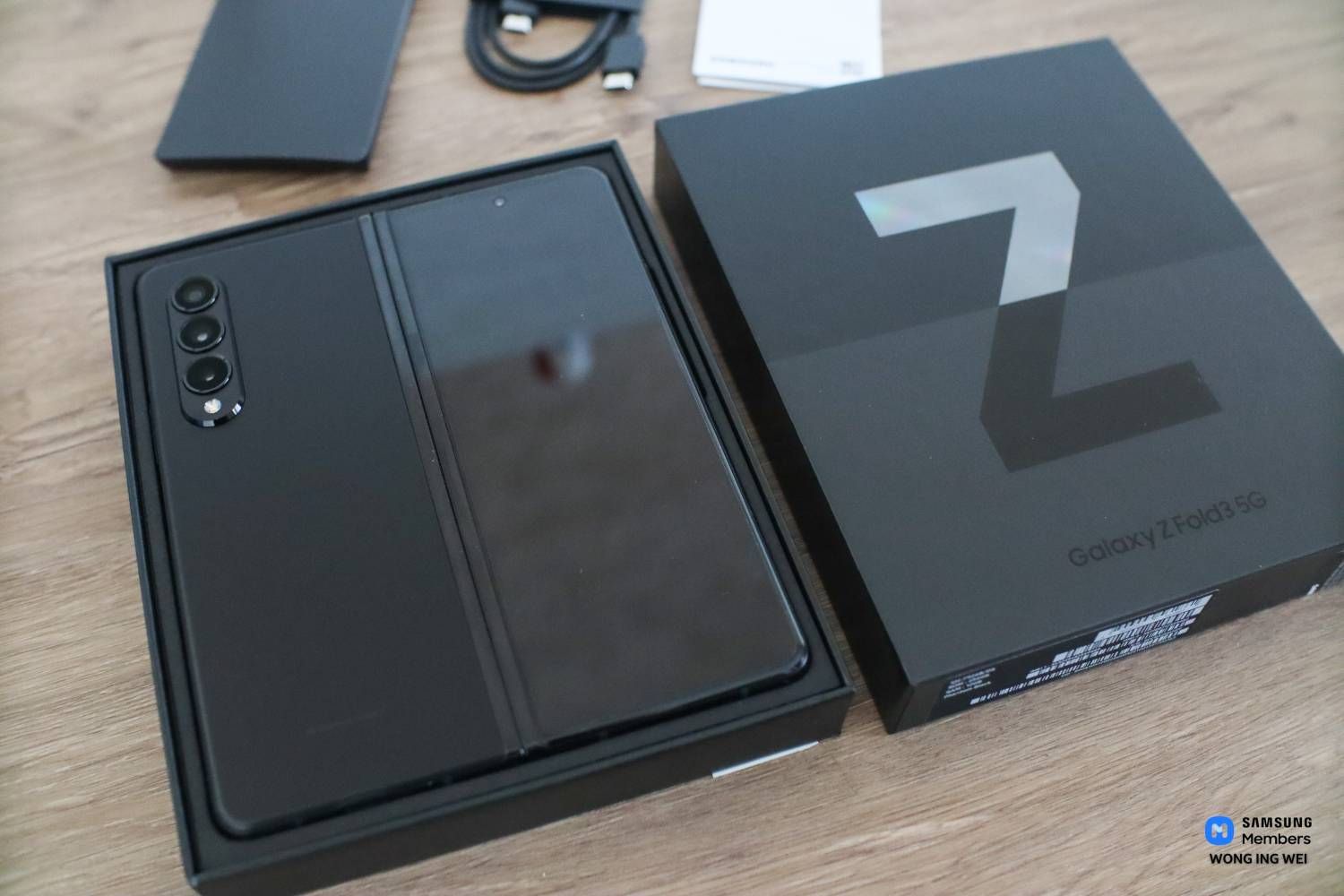 [Unboxing] Galaxy Z FOLD 3 5G Samsung Members