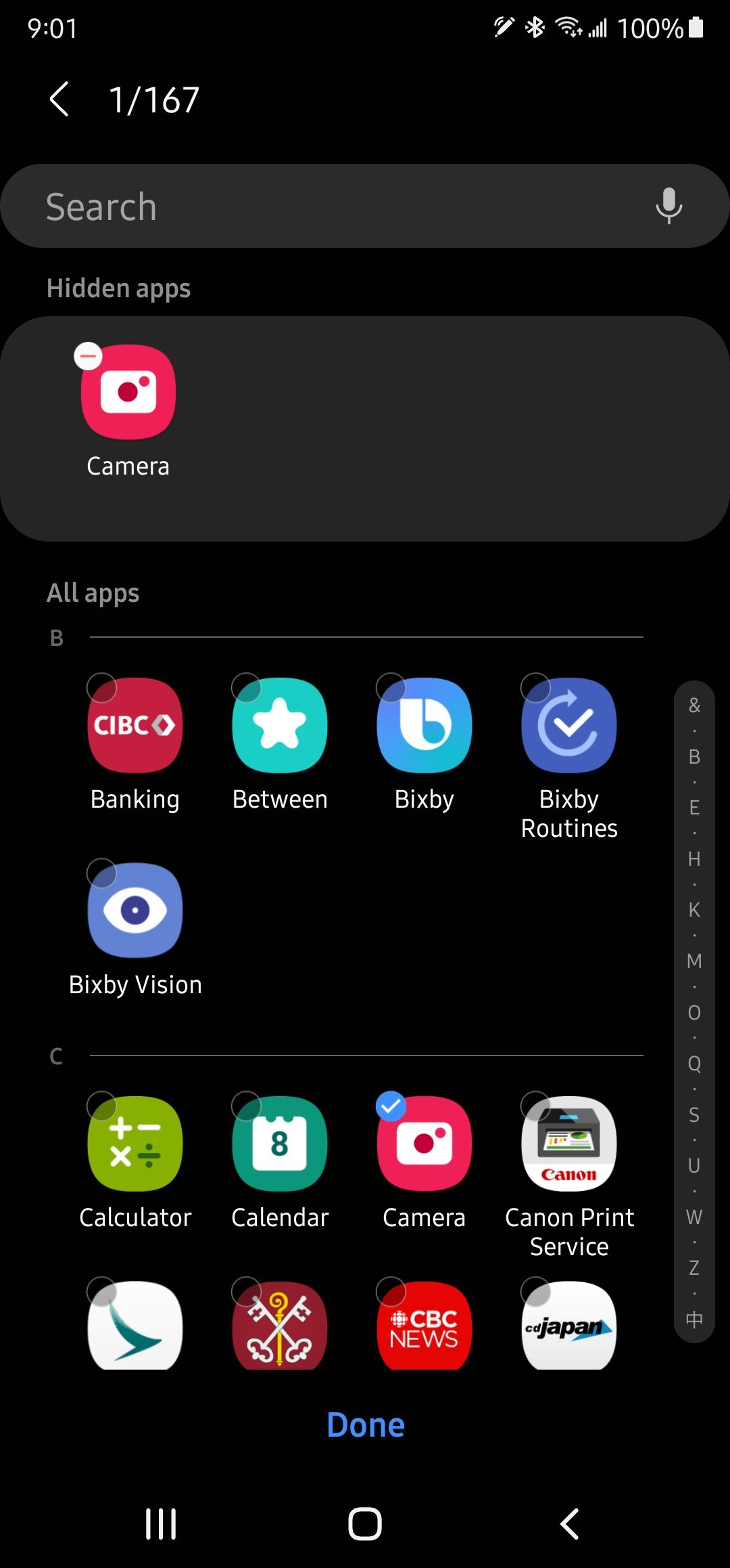 Camera App not showing up under phone apps - Samsung Members