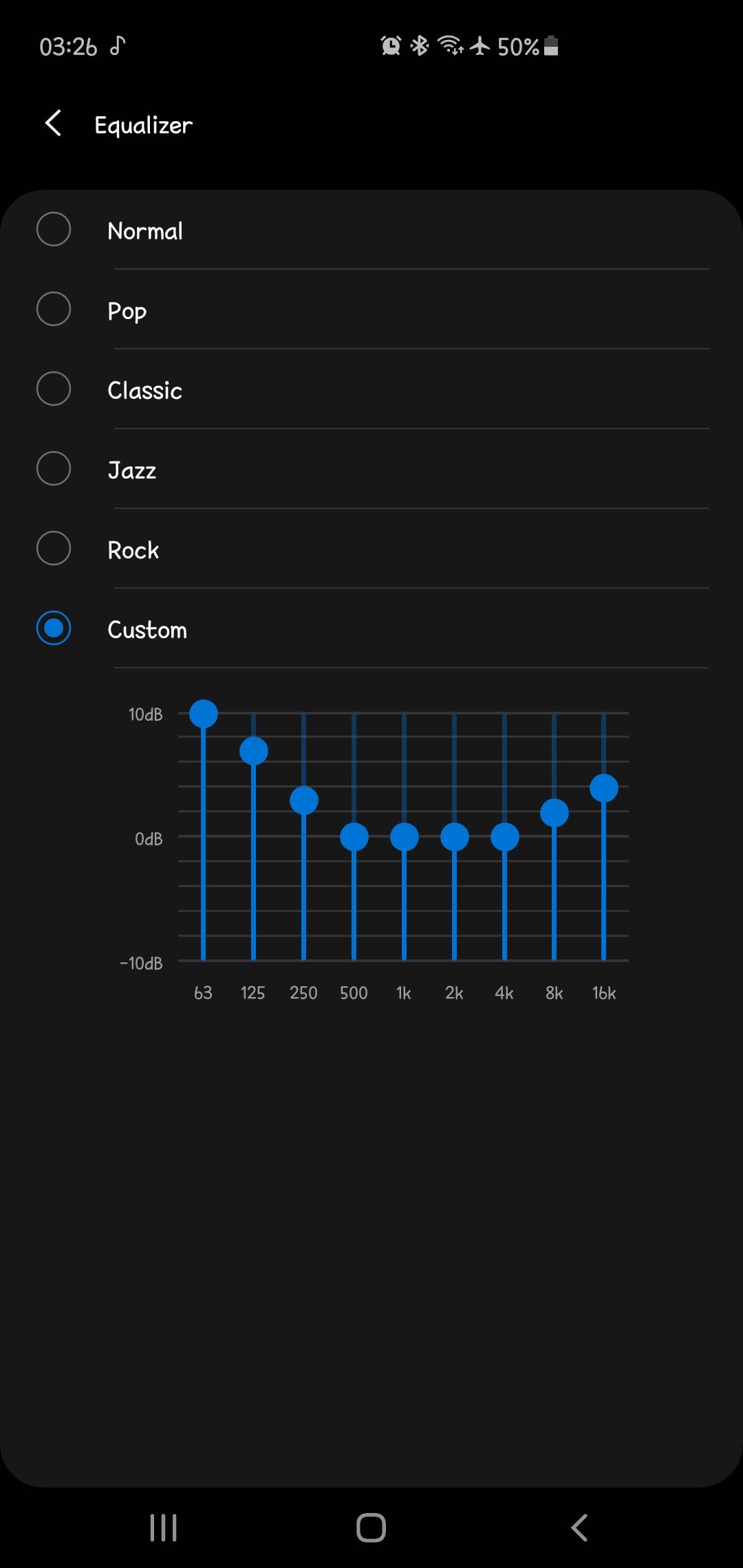 Setting Equalizer dengan bass terbaik Samsung Members