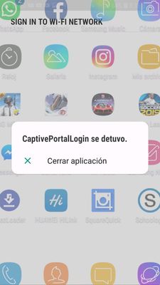 CaptivePortalLogin A7 2017 - Samsung Members