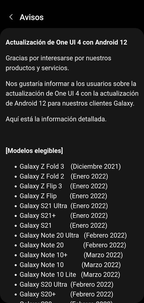 One UI 4 con Android 12 - Samsung Members