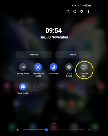 Scanning a QR Code using your Galaxy Device - Samsung Members