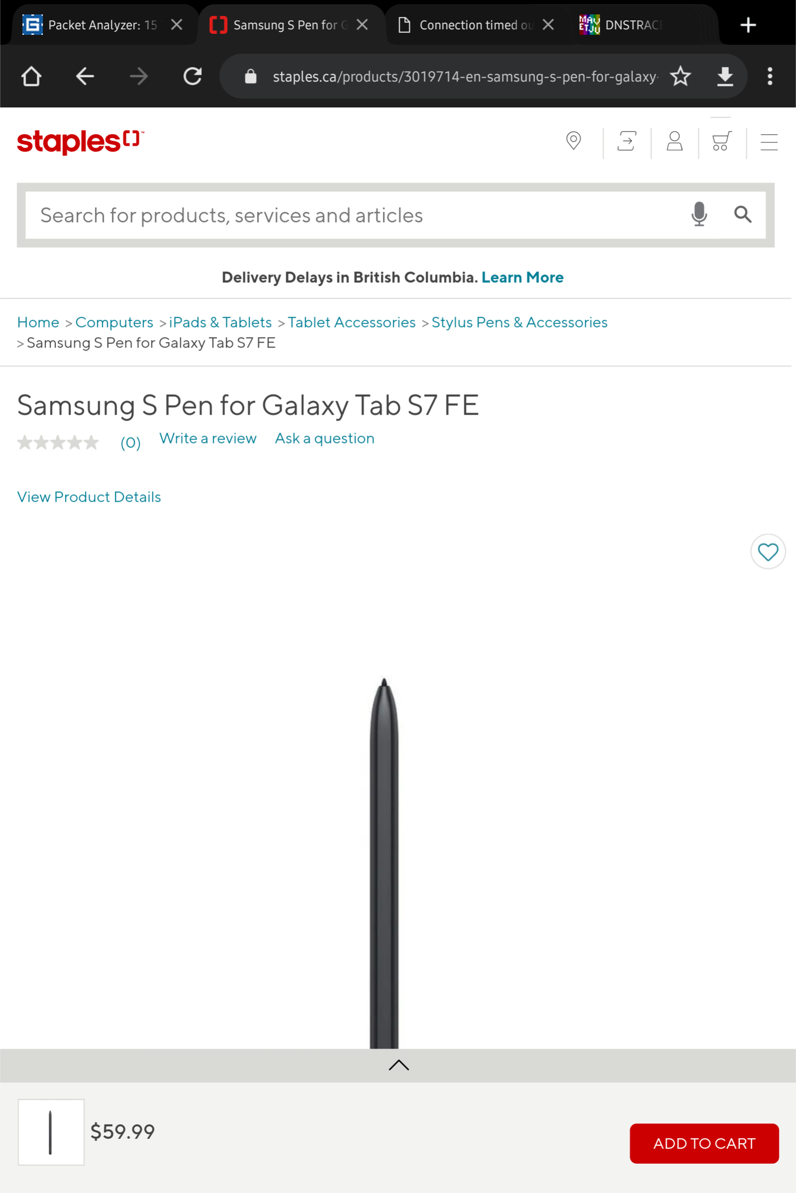 Galaxy Tab S7 FE Pen - Samsung Members