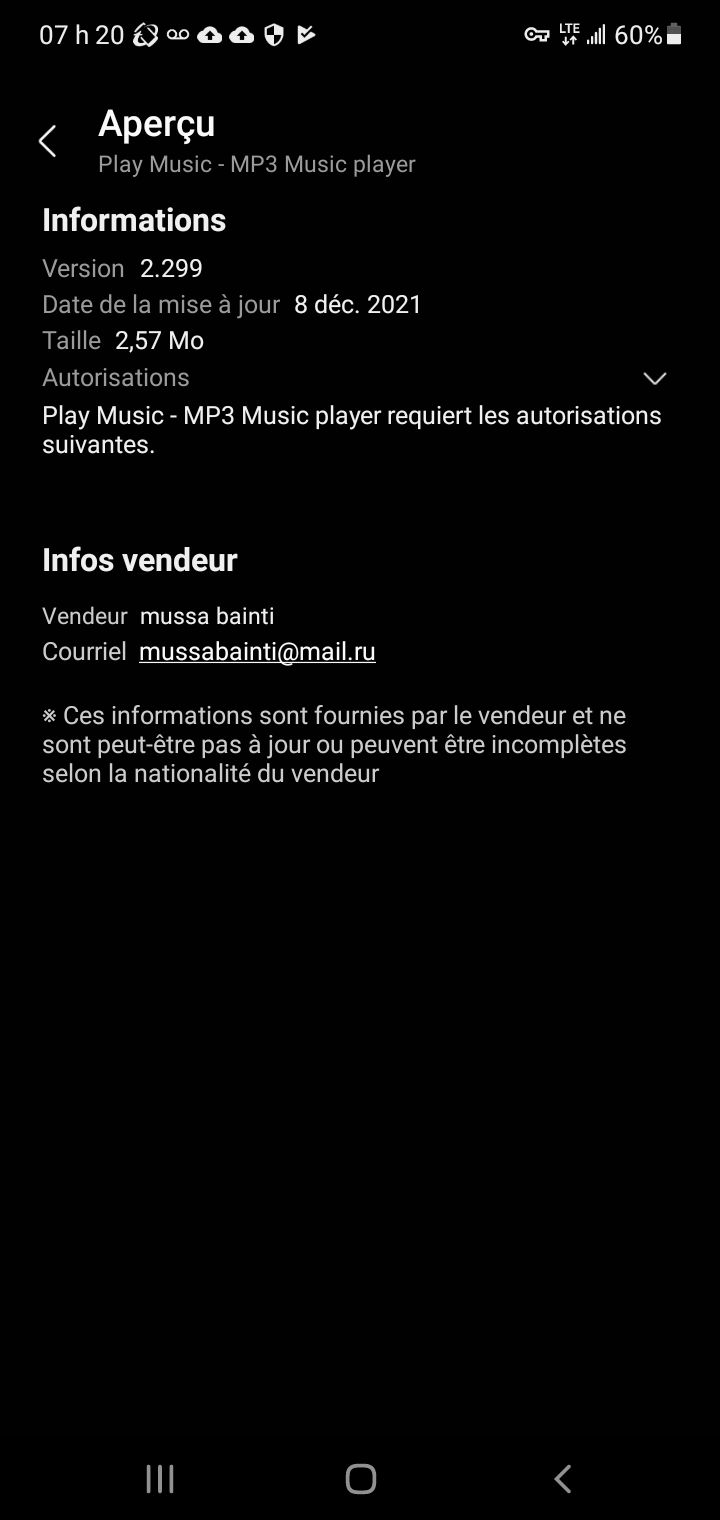 MP3 MUSIC PLAYER BAD APP. - Samsung Members