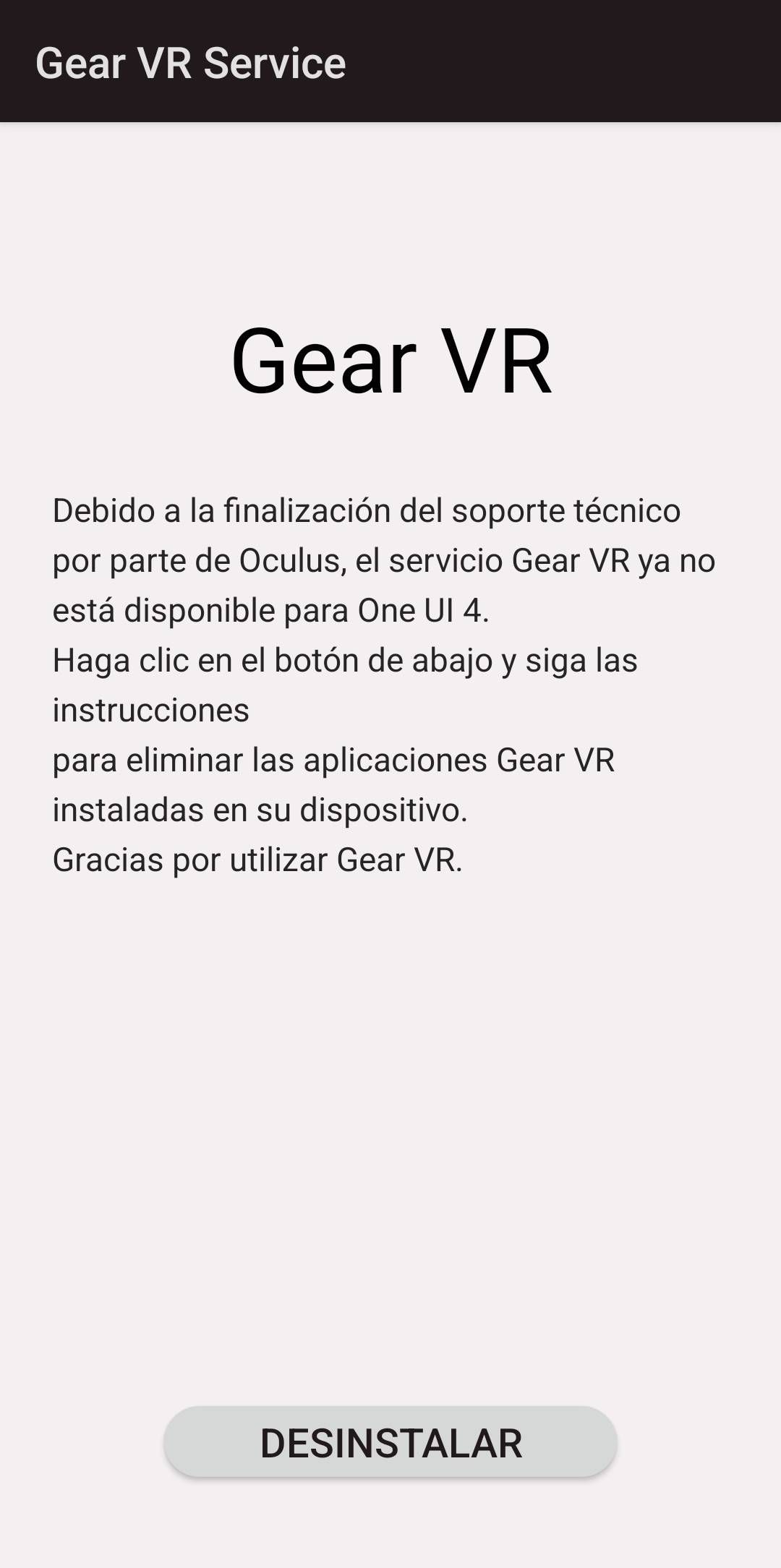 COMO DESACTIVAR GEAR VR DE S10 - Samsung Members