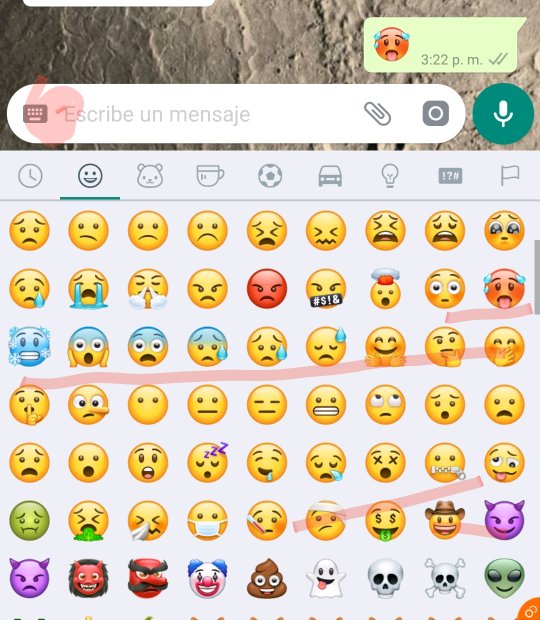 Emojis note9 Samsung Members