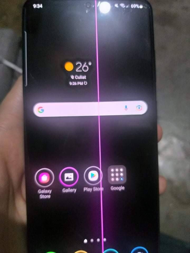 Pink Line in the S20 Plus Screen! Samsung Members
