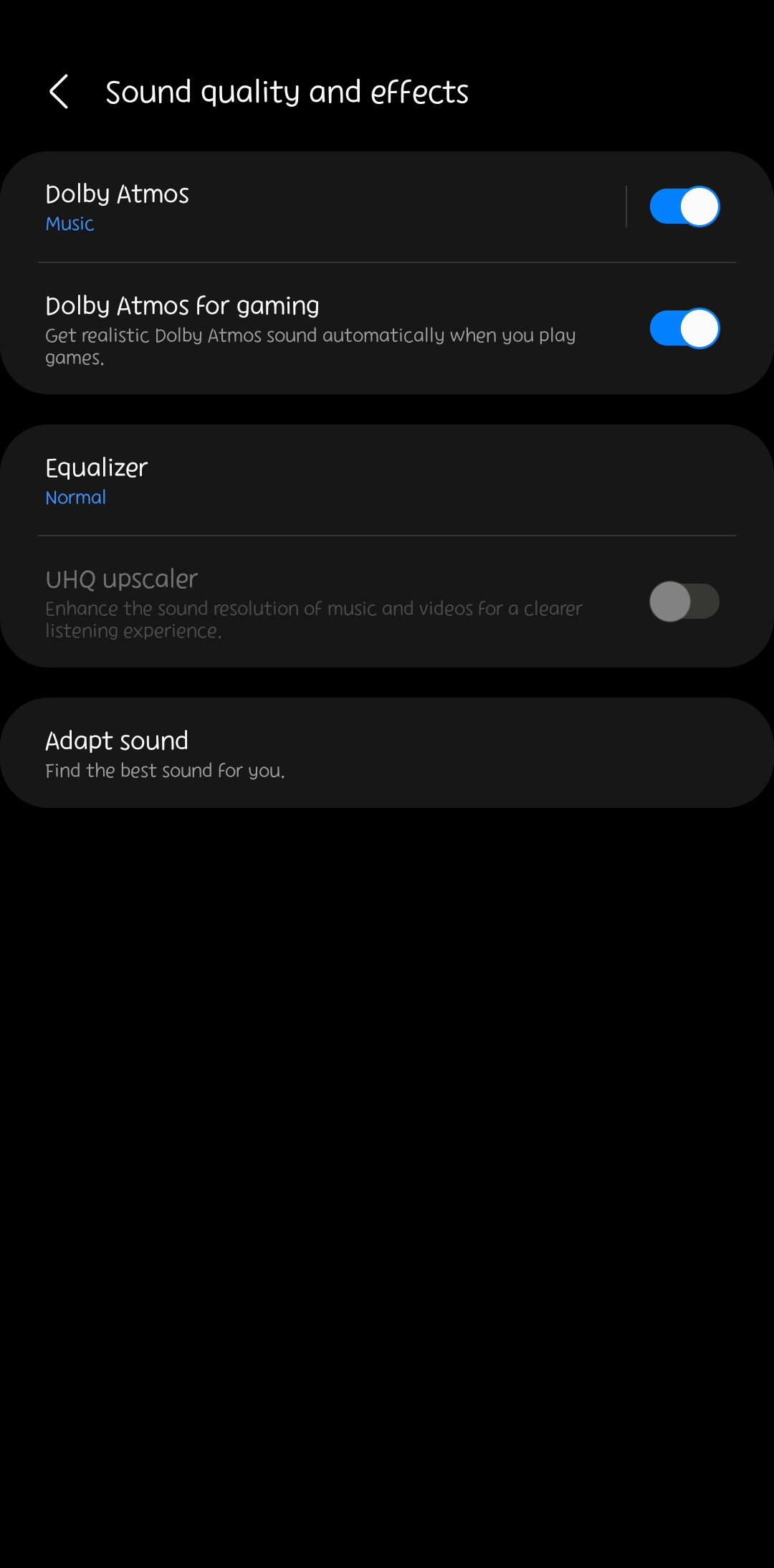 Samsung Music Concert Hall equalizer Samsung Members